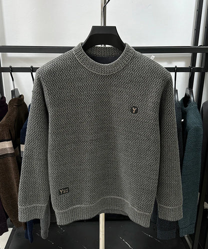 🔥 Pull Homme Brodé – Élégance et Confort Automnal/Hivernal 🔥