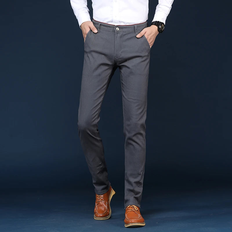 👔 Pantalon Homme Slim Fit – Élégance & Polyvalence 🔥