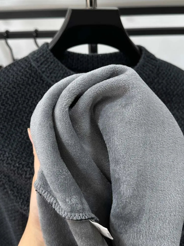🔥 Pull Homme Brodé – Élégance et Confort Automnal/Hivernal 🔥